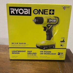 Ryobi 18V ONE+ Drill Kit - BRAND NEW